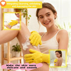 4-Pack SpaGlow Exfoliating Bath Gloves - Image 7