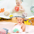 CHENGU 50 Pack Loofah Sponge Bath Sponge Shower Loofah Mesh Shower Ball Bath - Image 6