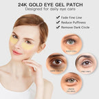 24K Gold Under Eye Patches - Image 2