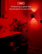 L LOHAS LED Red Night Light, Night Lights Plug into Wall, LED Night Lights - Image 5