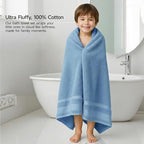 REDKISS 100% Cotton Bath Towels Set of 2, Extra Large Bath Sheets 35 X 70 Inches - Image 6