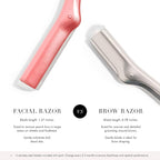 Tweezerman Exclusive Tea Rose Facial Razor - Image 4