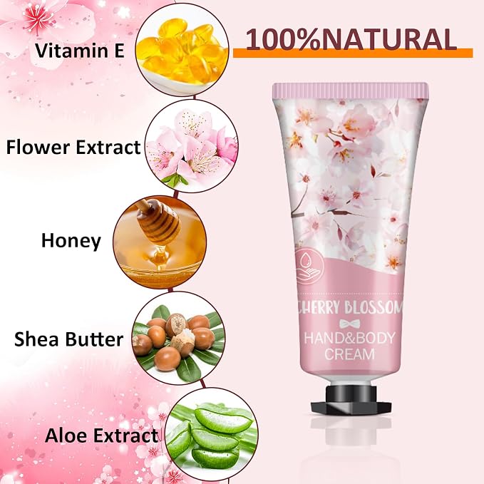 VESPRO 12 Pack Hand Cream Gift Set, Mothers Day Gifts, Bulk Hand Lotion Travel - Image 2