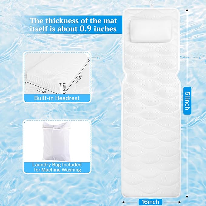 TranquilRelax Bath Pillow for Tub - Image 2