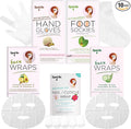 SpaLife 10 Piece Korean Face Mask & Moisturizing Hand Gloves Set | Korean by SpaLife