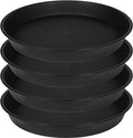 4 Pack of 18 19 inch Plant Saucer Drip Tray, 17 19 21 23 25 27 inch Heavy Duty by Bleuhome