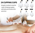 Cupluw Cupping Set, 24 Cups Cupping Kit - Image 4