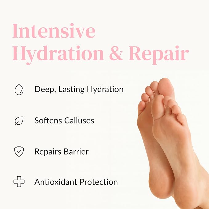 Epielle Moisturizing Foot Mask 6 Pairs, Soften - Image 3