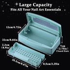 Nail Tool Sterilizer Box Plastic Disinfectant Container - Image 3