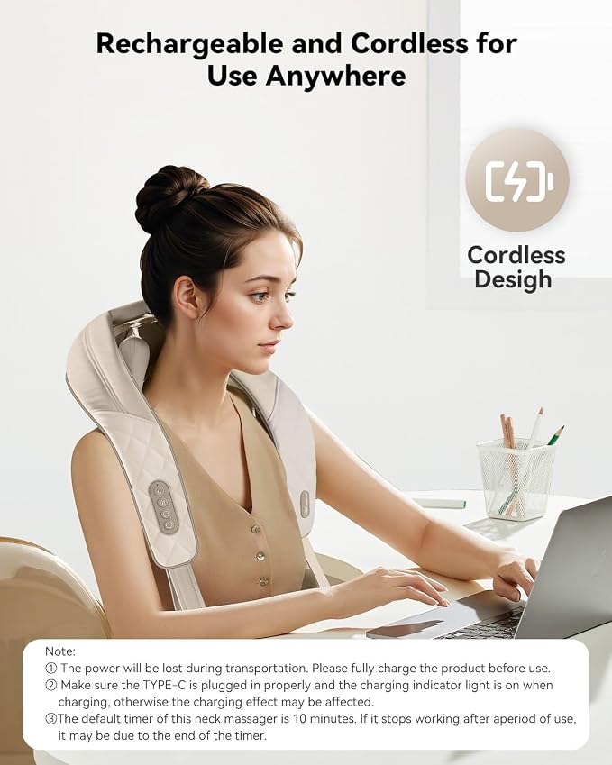 Snailax Cordless Neck Massager - Image 6