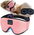 Sleep mask Headphones, 100% Blackout 3D Zero Eye Pressure Bluetooth Sleep mask by BeMyLady