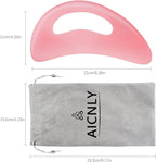 AICNLY Large Gua Sha Massage Tool, Lymphatic Drainage Massager, Muscle Scraping - Image 6
