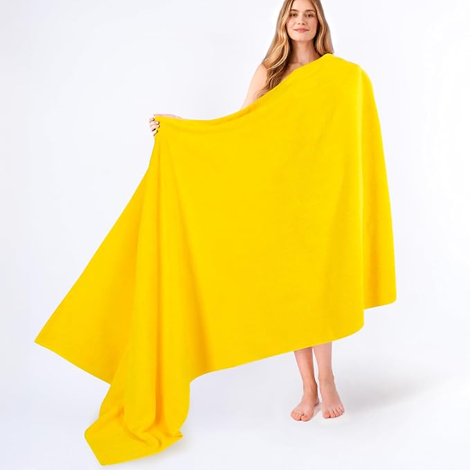 American Soft Linen 100% Cotton 600 GSM Turkish 40x80 Oversized Bath Towel Sheet by AmericanSoftLinen