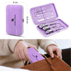 Manicure Set, Travel Mini Nail Clippers Kit Pedicure Care Tools - Image 3