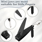 Bememo 24 Pcs Stainless Nail Clippers Set 2 Sizes Fingernail and Toenail - Image 4
