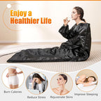 COSTWAY Infrared Sauna Blanket, Portable Full-Body Personal Sauna - Image 6