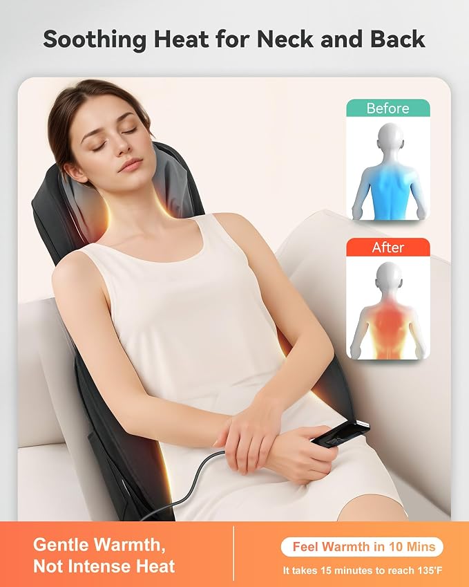 Snailax Shiatsu Neck and Back Massager - Image 6