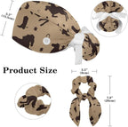 Ethnic Aztec Pattern Adjustable Scrub Cap Hat - Image 2