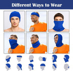 Geyoga 6 Pieces Summer UV Protection Cooling Neck Gaiter Face Clothing Neck - Image 3