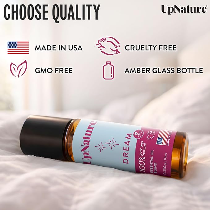 UpNature Dream Sleep Essential Oil Roll On – Natural Sleeping Blend - Image 5