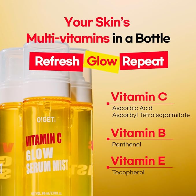 Vitamin C Glow Serum Mist, Hydrating & Brightening Facial Mist - Image 6
