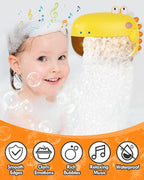 Lehoo Castle Baby Bath Toys, Dinosaur Bath Bubble Machine, Bath Toys - Image 2