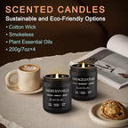 WPONSZU 4Psc Scented Candles Set, 7oz Gifts - Image 7
