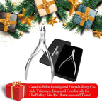 Cuticle Trimmer 3/4 Jaw Extremely Sharp Cuticle Nippers Scissors Stainless - Image 7