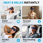 Cordless Heated Eye Mask for Dry Eyes Relief, - Image 6