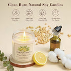 Scented Candles Gift Set for Women, 6 Pack Aromatherapy Soy Candles for Home - Image 4
