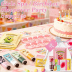 110PCS Spa Party Supplies for Girls, Spa Party Favors Include Lip Mask - Image 2