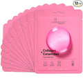 VIABEAUTY 12 Pack of Collagen Face Mask by Unknown