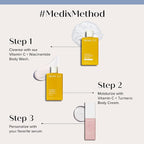 MEDIX Radiant Glow Vitamin C Body Wash W/ Niacinamide | Citrus Scented Gentle - Image 6