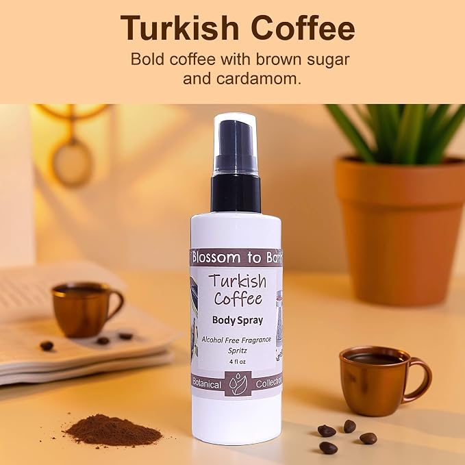 Blossom to Bath Turkish Coffee Body Spray - Image 2