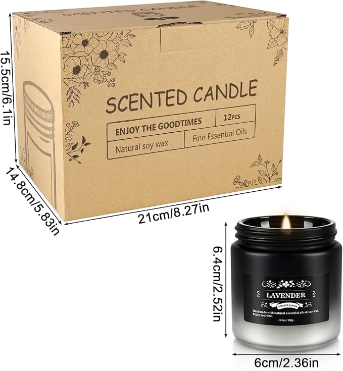 Fclayvts Scented Candles Set - Image 4
