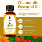 SVA Chamomile Essential Oil – 1 Fl Oz – 100% Natural Chamomile Oil - Image 2