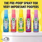 Air Wick V.I.P. Pre-Poop Toilet Spray | Rosy Starlet Scent | Contains Essential - Image 6