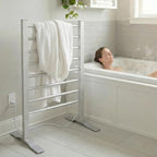 Heated Towel Rack with Timer, 8-Bar Electric Towel Warmer - Image 4