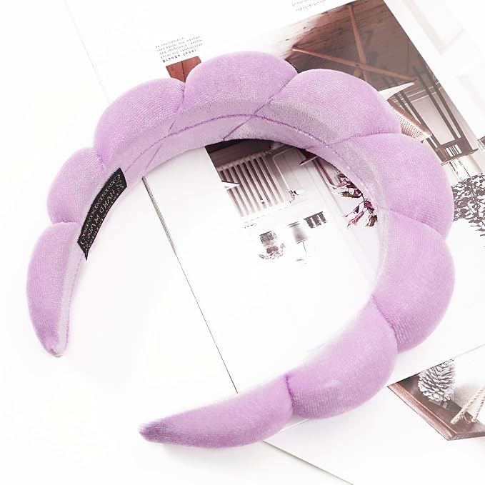 Ayesha Spa Headband for Women Sponge Headband for Washing Face Clouds Soft - Image 5