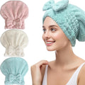 Jseng 3Packs Microfiber Hair Towel by Jseng