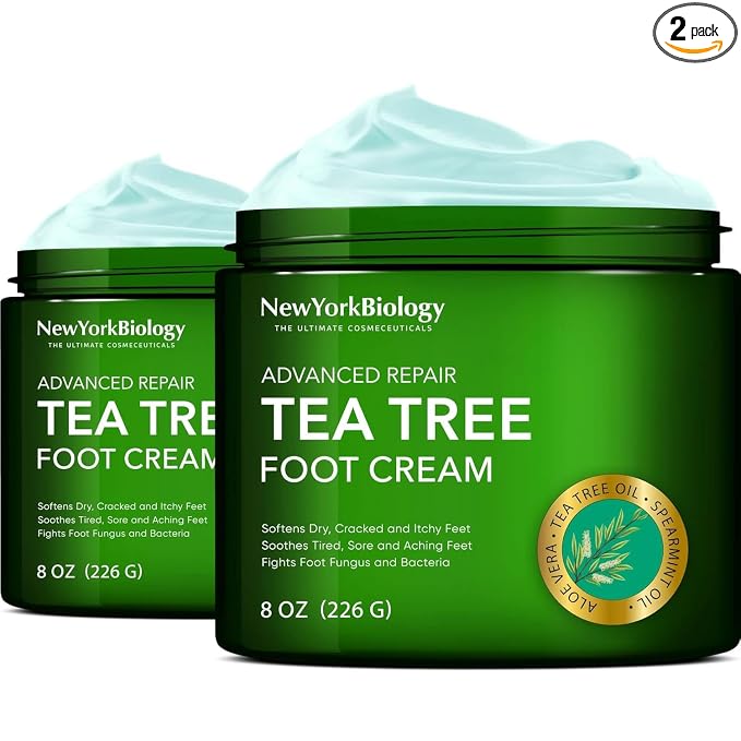New York Biology Tea Tree Oil Foot Cream by New+York+Biology
