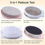 Foot Scrubber Brush with Pumice Stone - Image 2
