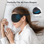 Gritin 100% Blackout Sleep Eye Mask - Image 4
