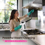 LABIGO Steam Cleaner, Pressurized Handheld Multi-Surface Natural Steam Cleaner - Image 3
