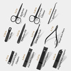 MINKINH Manicure Set Professional Nail Clipper Kit-26 Pieces Stainless Steel - Image 5