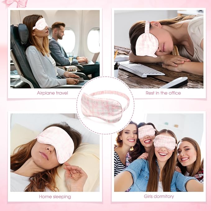 Honeydak 12 Pcs Silk Sleep Masks - Image 7