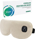Heated Eye Mask for Dry Eyes, Cordless Warm Eye Compress by Telepepe