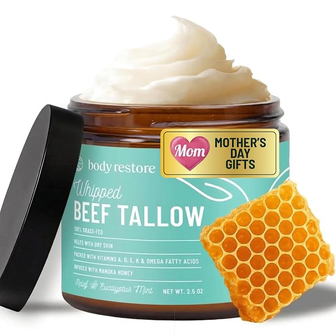 Body Restore Whipped Beef Tallow Balm – Mothers Day Gifts by BodyRestore