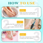 Glass Foot File, Foot Scrubber for Hard Skin Remover - Image 8