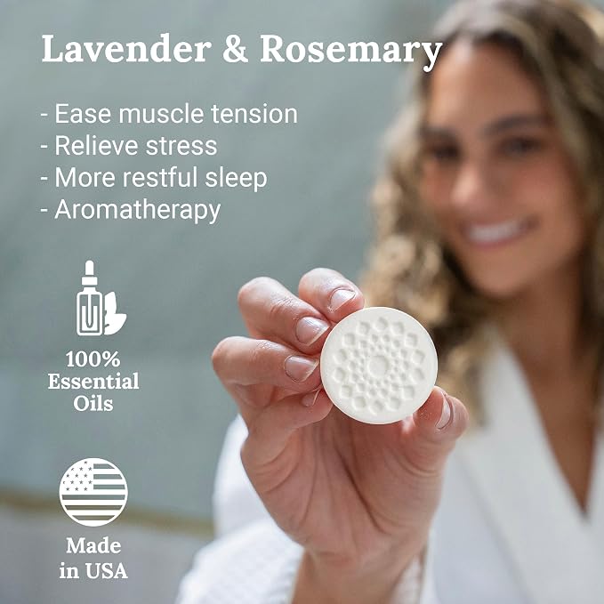 Gilden Tree Shower Steamers Aromatherapy Lavender & Rosemary Essential Oils - Image 4